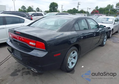 2011 Dodge Charger Police из США, поврежденный, VIN 2B3CL1CG8BH556575